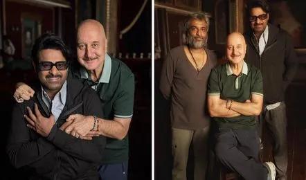 अनुपम खेर अपनी 544वीं फिल्म में प्रभास के साथ आएंगे नजर