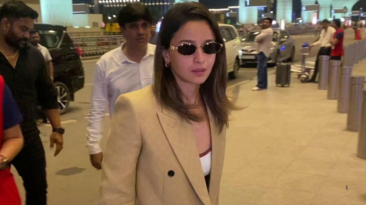 कान्स के लिए रवाना हुईं आलिया भट्ट, रेड कार्पेट पर करेंगी डेब्यू