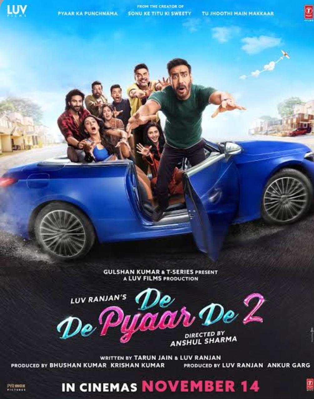 मंडी के निर्देशक अंशुल शर्मा की फिल्म दे दे प्यार दे पार्ट-टू का ट्रेलर रिलीज