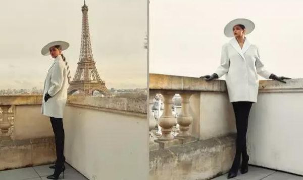 पेरिस फैशन वीक में दिखा दीपिका का जलवा