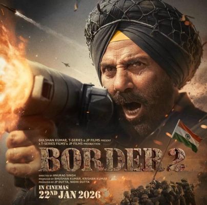  'बॉर्डर 2' में सनी देओल का फर्स्ट लुक रिलीज