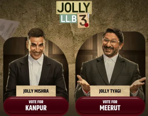 'जॉली एलएलबी 3' के नए वीडियो ने मचाया धमाल, कानपुर बनाम मेरठ की जंग से गूंजा सोशल मीडिया