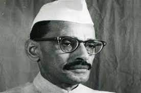 भारत के दो बार के कार्यवाहक प्रधानमंत्री श्री गुलजारीलाल नंदा जी