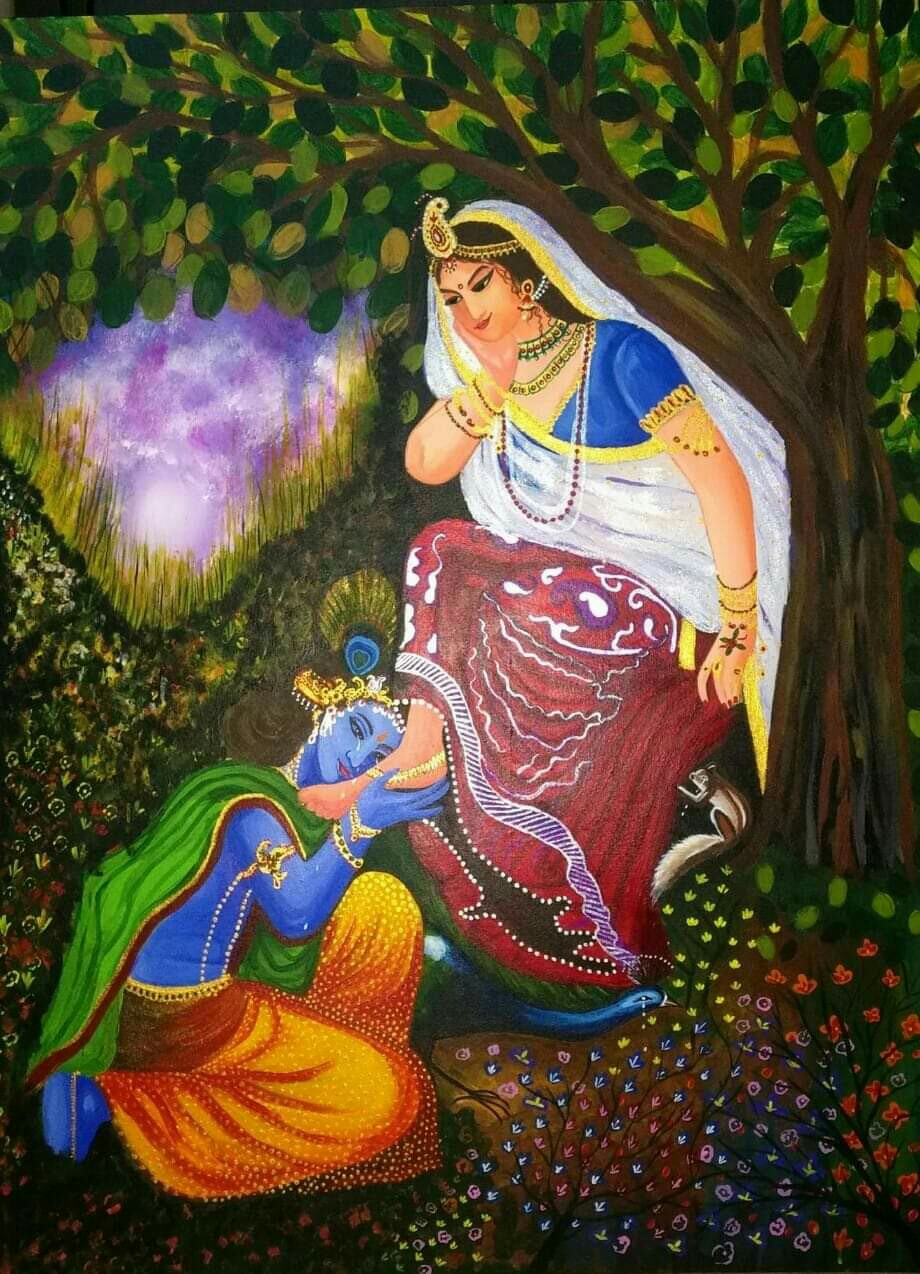 भगवान् श्रीकृष्ण ने राधा से कहा-अखिल ब्रम्हांड में शिव - शक्ति ही हैं,प्रेम का आदर्श"