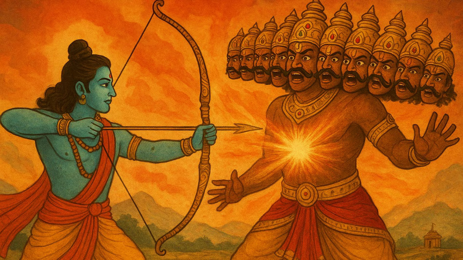 "अधर्म,असत्य,अहंकार और आसुरी शक्तियों के पराभव का पर्व विजयादशमी"