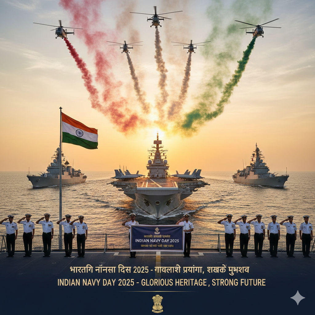 भारतीय नौसेना दिवस 2025