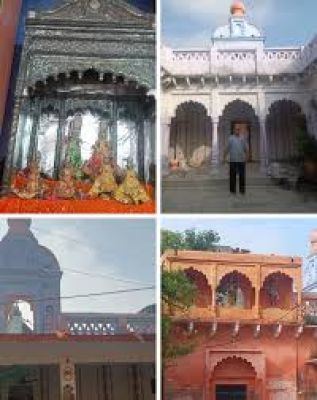 मंदिर श्रृंखला -  हमीरपुर राधाकृष्ण मंदिर अंग्रेजी हुकूमत में बनाया गया था |