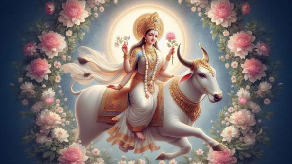 नवरात्र का आठवां दिन:- महागौरी को समर्पित 