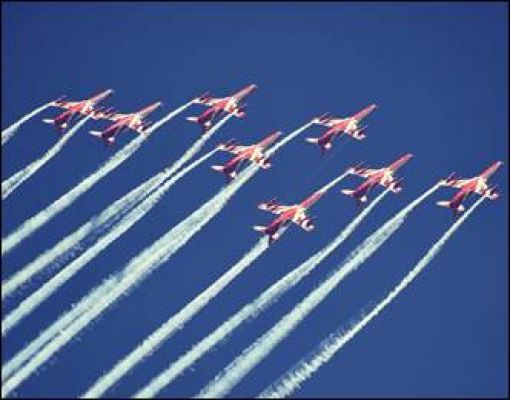 'एयरो इंडिया' ने भारत की हवाई ताकत और स्वदेशी अत्याधुनिक तकनीक का प्रदर्शन किया