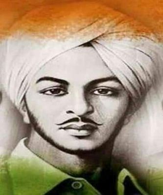 "लाल श्वानों और लिब्राण्डू सियारों का, महारथी सरदार भगत सिंह के लिए षड्यंत्र" 