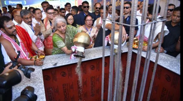  वित्त मंत्री निर्मला सीतारमण ने असम के पहले तकनीकी और व्यावसायिक विश्वविद्यालय की रखी आधारशिला