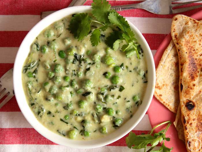 मेथी मलाई मटर की सब्जी बनाने की विधि 