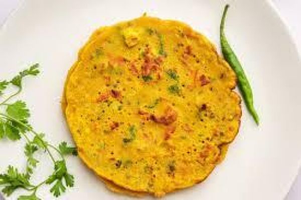 आलू बेसन चीला - 5 मिनट में तैयार!