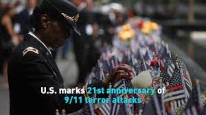 US marks 21st anniversary of 9/11 terror attacks
