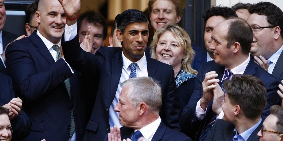 Infosys co-founder Narayana Murthy congratulates son-in-law Rishi Sunak on his win