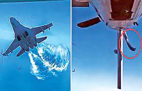 अमेरिका ने रूसी लड़ाकू विमानों के उसके ड्रोन पर ईंधन गिराने का वीडियो जारी किया