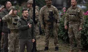 जेलेंस्की का युद्ध के अग्रिम पंक्ति के क्षेत्रों का दौरा जारी