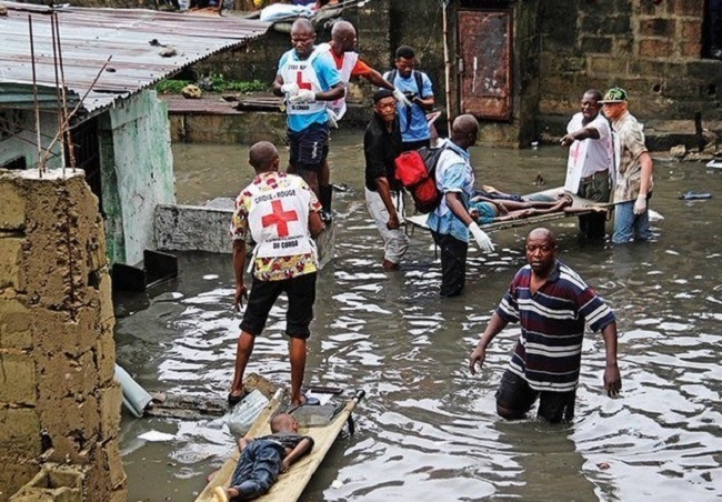 कांगो में भारी बारिश, कई जगह बाढ़, 200 लोगों की मौत