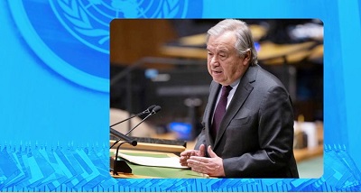 संयुक्त राष्ट्र महासचिव एंटोनियो गुटेरेस ने आर्टिफिशियल इंटेलिजेंस के दुरुपयोग की निगरानी के लिए एक अंतरराष्ट्रीय संगठन स्थापित करने का आह्वान किया