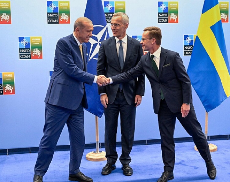 तुर्किये ने स्वीडन की नाटो सदस्यता पर जताई सहमति
