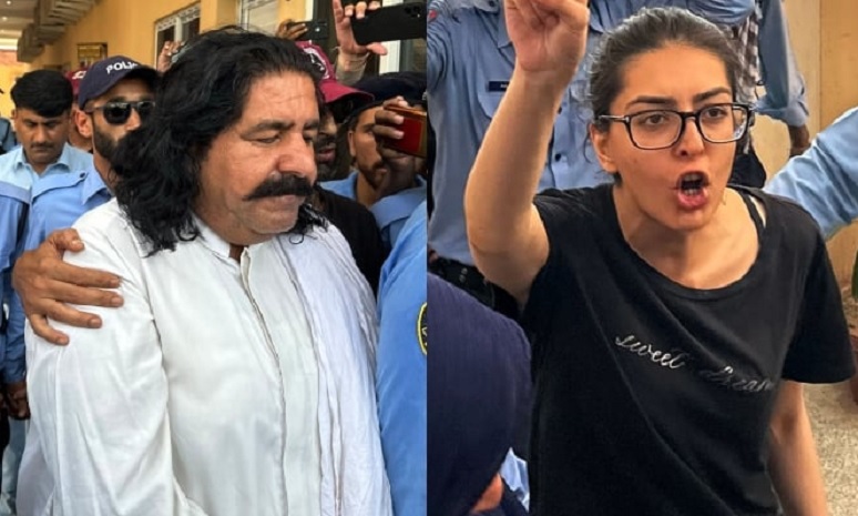 पाकिस्तान की आतंकवाद विरोधी अदालत ने अली वजीर और मानवाधिकार वकील इमान मजारी को तीन दिन के रिमांड पर पुलिस को सौंपा