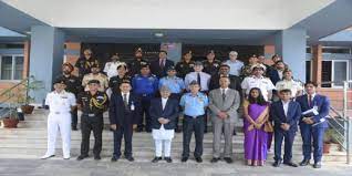 भारत के डिफेंस कॉलेज का प्रतिनिधमंडल नेपाल भ्रमण पर, रक्षा मंत्री, प्रधान सेनापति से की भेंट
