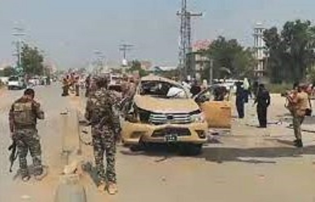 पाकिस्तान के पेशावर में सेना के वाहन को निशाना बनाकर विस्फोट, पांच सैन्य अफसरों सहित आठ घायल