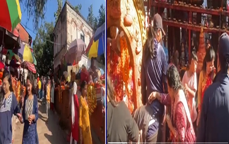 नेपाल में देवी दुर्गा की विशेष पूजा-अर्चना के साथ मनाया गया महानवमी का त्योहार