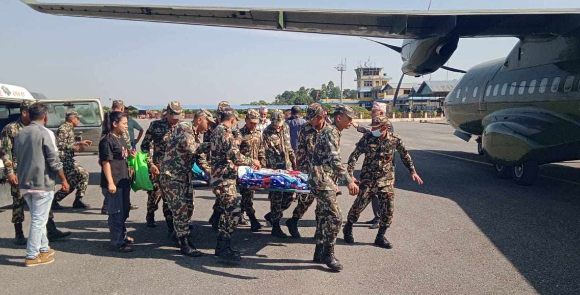 नेपाल में अग्निकांड के दौरान कार विस्फोट, 27 झुलसे लोग हेलीकॉप्टर से काठमांडू लाये गए