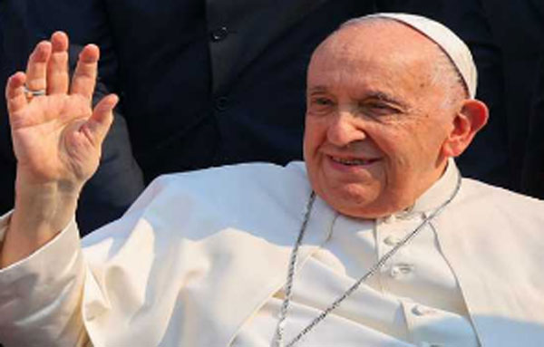 सीओपी 28 में शामि नहीं होंगे पोप फ्रांसिस, रद्द की दुबई की यात्रा