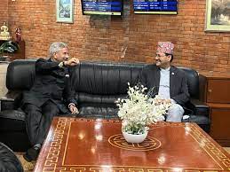 भारतीय विदेश मंत्री जयशंकर पहुंचे काठमांडू, विमानस्थल पर नेपाल के विदेश मंत्री ने किया स्वागत