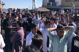 पाक अधिकृत कश्मीर में छात्रों ने पाकिस्तान के खिलाफ किया विरोध प्रदर्शन