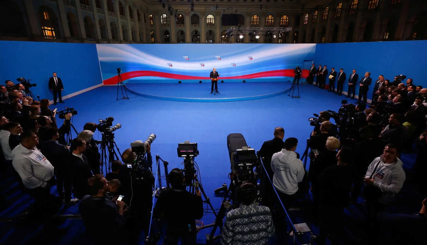 रूस की जनता ने पुतिन पर जताया भरोसा