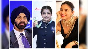 टाइम पत्रिका की दुनिया के 100 सबसे प्रभावशाली लोगों में अजय बंगा, आलिया भट्ट, ओलंपियन साक्षी मलिक शामिल