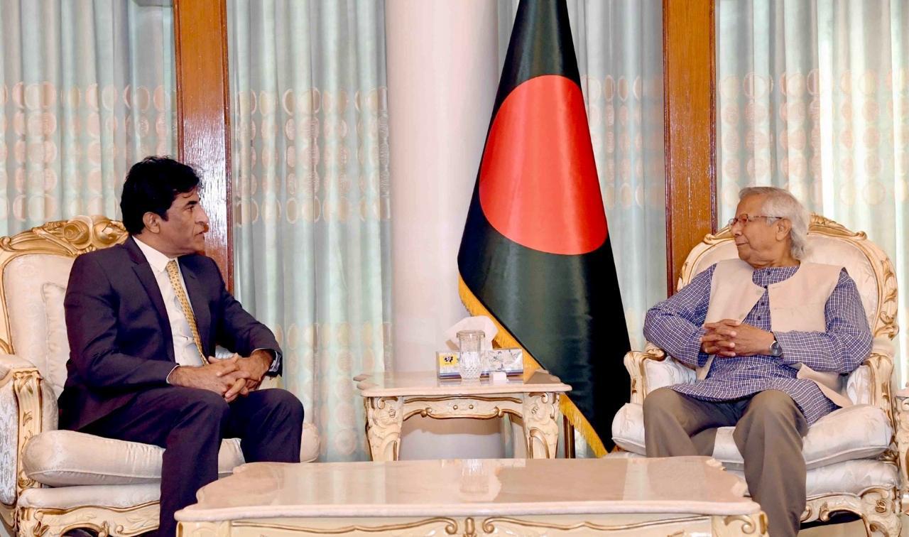 बांग्लादेश के मुख्य सलाहकार ने की पाकिस्तान के उच्चायुक्त से मुलाकात, द्विपक्षीय संबंधों को मजबूत करने पर की चर्चा
