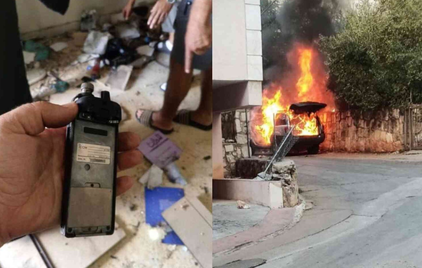 इजराइल ने लेबनान में हिजबुल्लाह के छक्के छुड़ाए, पहले पेजर विस्फोट, अब वॉकी-टॉकी निशाने पर, लगी आग, 14 की मौत