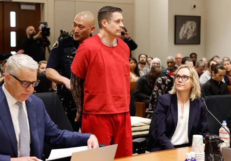 अमेरिका में पूर्व पुलिस अधिकारी जेफरी नेल्सन को हत्या के केस में 16 साल और आठ महीने जेल की सजा