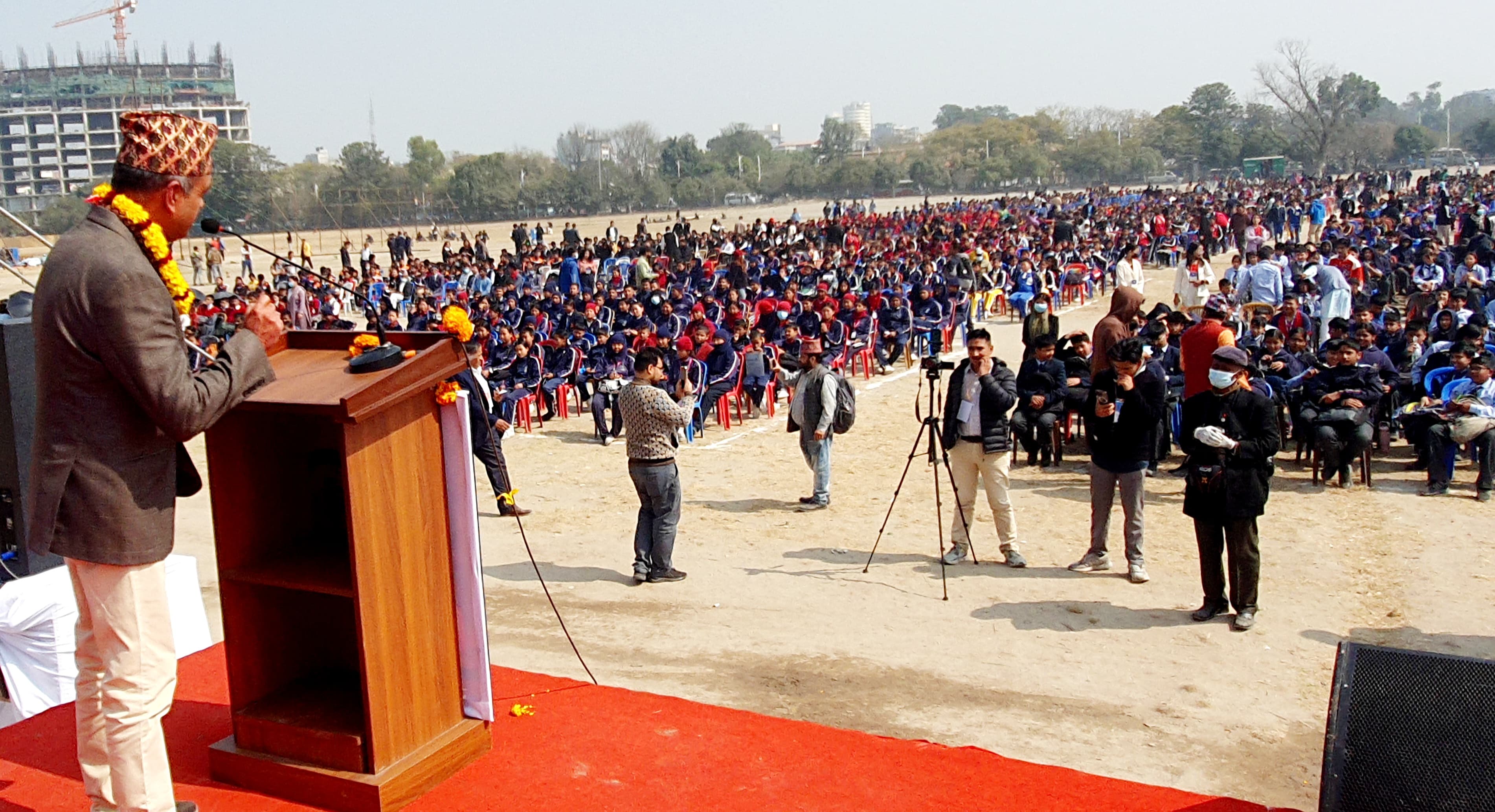 काठमांडू में हिंदू स्वयंसेवक संघ की संस्कृति ज्ञान परीक्षा में दस हजार से अधिक छात्र बने सहभागी 