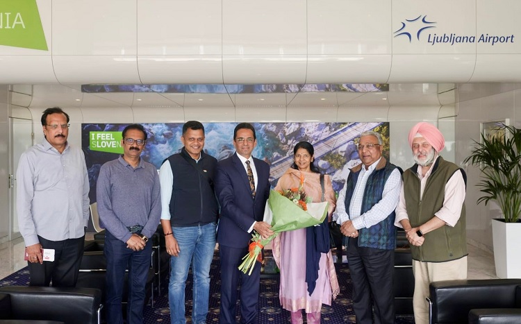 आतंकवाद के खिलाफ वैश्विक समर्थन जुटाने स्लोवेनिया पहुंचा भारतीय सर्वदलीय प्रतिनिधिमंडल