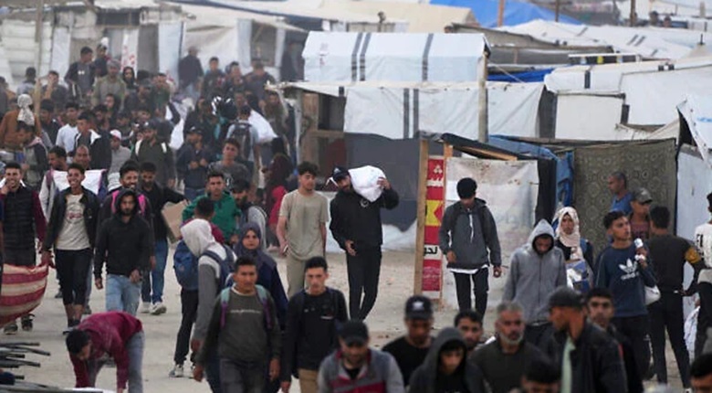 गाजा में जीएचएफ ने मानवीय सहायता का वितरण रोका