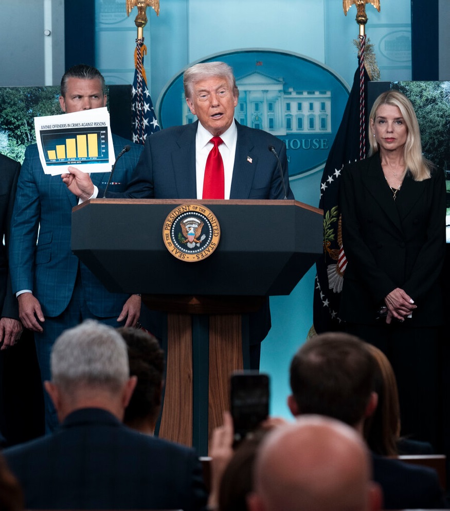 वाशिंगटन पुलिस पर फिलहाल राष्ट्रपति ट्रंप का नियंत्रण, कहा-जरूरत पड़ी तो सेना भी तैनात होगी