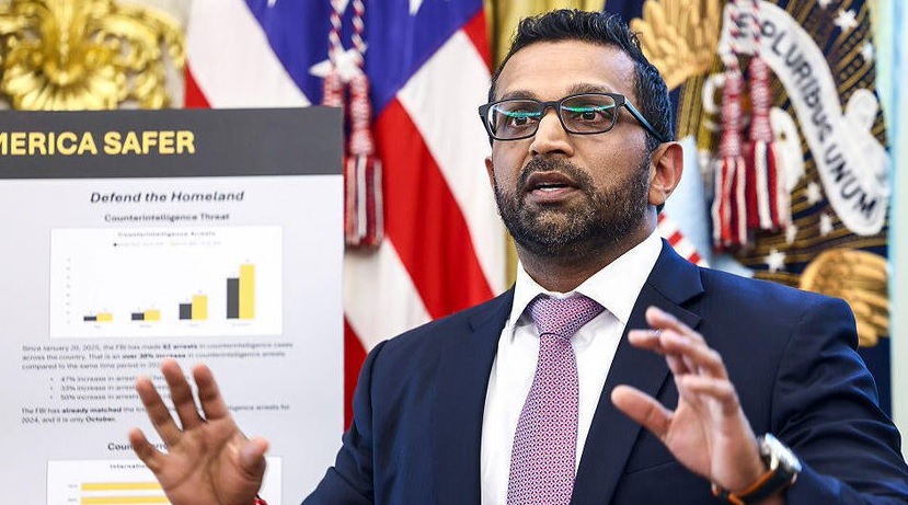 एफबीआई प्रमुख काश पटेल अगले माह जाएंगे चीन, फेंटेनाइल का मुद्दा उठाएंगे