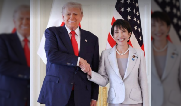 टोक्यो में अमेरिकी राष्ट्रपति ट्रंप और जापान की नई प्रधानमंत्री साने ताकाइची की मुलाकात, व्यापार और सुरक्षा पर हुई चर्चा