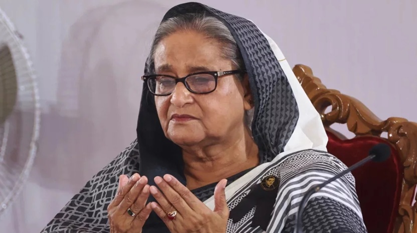 बांग्लादेश की अपदस्थ प्रधानमंत्री हसीना को भ्रष्टाचार के तीन मामलों में 21 साल जेल की सजा
