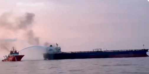यूक्रेनी नौसैनिक ड्रोन का हमला: काला सागर में दो रूसी तेल टैंकर निशाना
