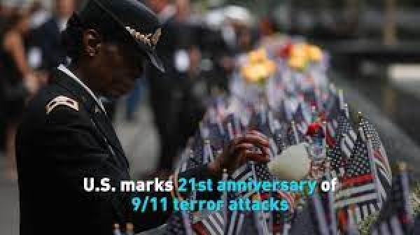 US marks 21st anniversary of 9/11 terror attacks
