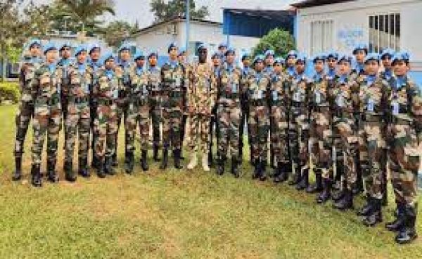 भारत की महिला शांतिरक्षकों के अबेई पहुंचने पर संयुक्त राष्ट्र ने खुशी जताई