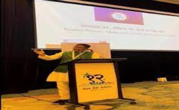  हिंदी को 2035 तक विश्व भाषा बनाने का लक्ष्यः डॉ. विपिन कुमार