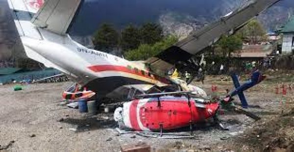 नेपाल में हेली एवरेस्ट का मालवाहक हेलीकॉप्टर दुर्घटनाग्रस्त, पायलट सुरक्षित