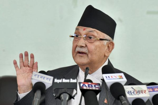 हमें चुनौती देने के लिए ही प्रचंड बना रहे समाजवादी मोर्चाः केपी ओली